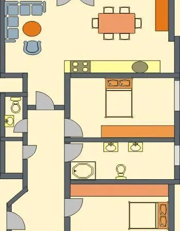 شقة Haus Tide *